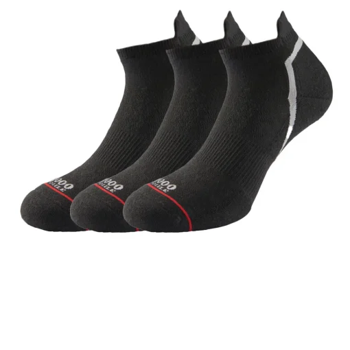 1000 Mile Activ Socklet (3 Pack)-Homme Running|Chaussettes