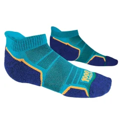 1000 Mile Run Single Layer Socklet chaussettes (Twin Pack) - SS25-Homme Running|Chaussettes