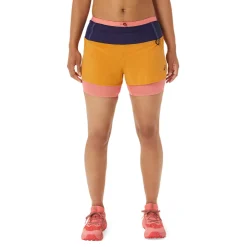 Asics Fujitrail 2-en-1 femme short de running-Femme Running|Shorts