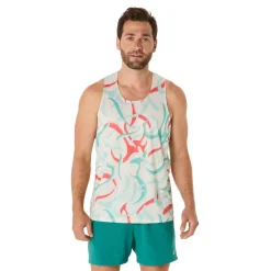 Asics Road All Over Print débardeur - SS25-Homme Débardeurs
