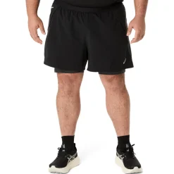 Asics Road 2N1 5 pouce short - SS25-Homme Fitness|Running