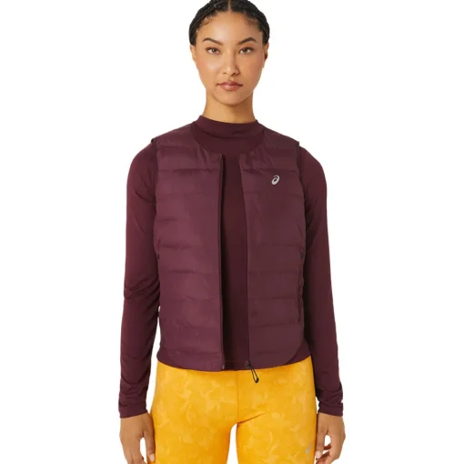 Asics Runkoyo femme Padded running Gilet-Femme Running