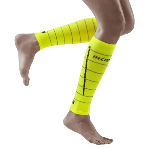 CEP Reflective compression femme Calf Sleeves - AW24-Femme Compression