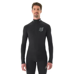Compressport 3D Thermo haut demi-zip - SS25-Homme Hauts À Manches Longues