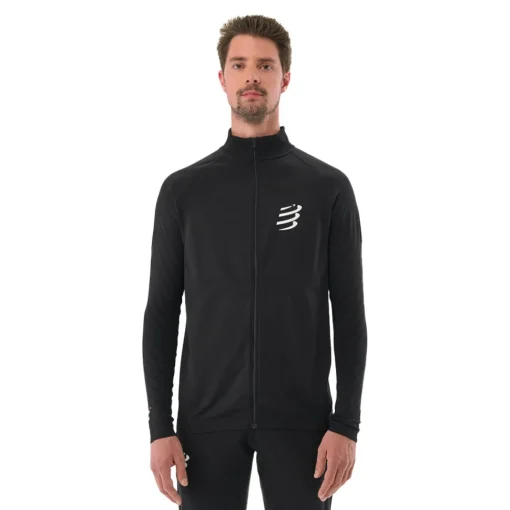 Compressport sans couture zip Sweatshirt - SS25-Homme Vestes