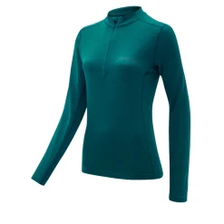 Higher State Haut à manches longues col zippé 1/4 femme-Femme Running|Hauts À Manches Longues