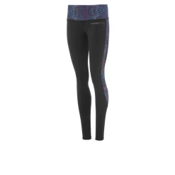 Higher State Legging de running femme à bande contrastante à motif-Femme Fitness|Leggings