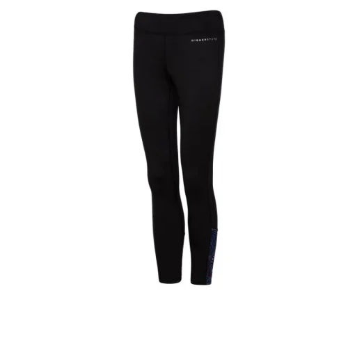 Higher State Panelled Pattern 7/8 femme legging de running-Femme Fitness|Leggings