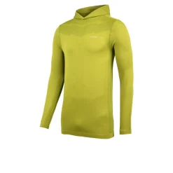 Higher State Seamfree haut de running à capuche sans couture-Homme Hauts À Manches Longues