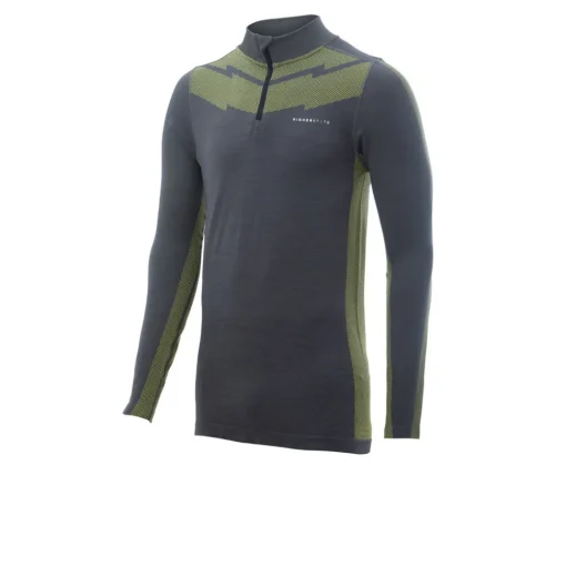 Higher State Seamfree haut de running à manches longues 1/2 zip-Homme Hauts À Manches Longues