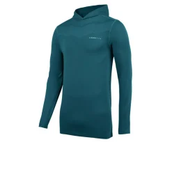 Higher State Seamfree haut de running à capuche sans couture-Homme Hauts À Manches Longues