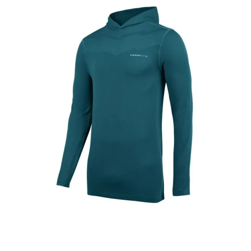 Higher State Seamfree haut de running à capuche sans couture-Homme Hauts À Manches Longues