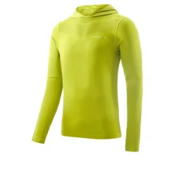 Higher State Seamfree haut de running à capuche sans couture-Homme Hauts À Manches Longues