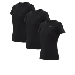 Higher State S/S Crew femme t-shirt de running (3 Pack)-Femme Fitness|T-shirts