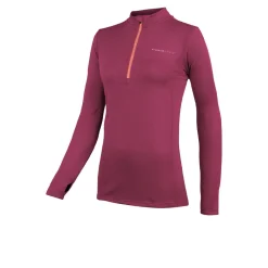 Higher State Thermal Grid haut à manches longues 1/4 zip femme-Femme Hauts À Manches Longues