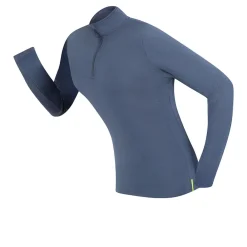 Higher State T-shirt thermique zippé à manches longues - SS25-Homme Hauts À Manches Longues