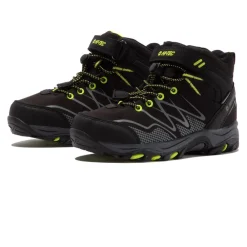 Hi-Tec Blackout Mid Bottes de marche imperméables pour enfants - SS22-Enfant Outdoor|Chaussures Pour Enfants