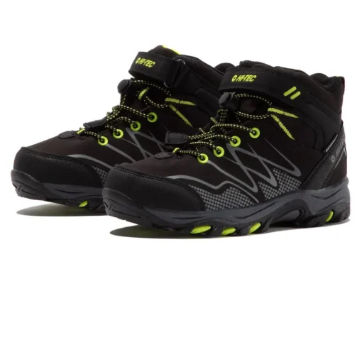 Hi-Tec Blackout Mid Bottes de marche imperméables pour enfants - SS22-Enfant Outdoor|Chaussures Pour Enfants