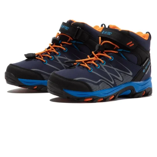 Hi-Tec Blackout Mid imperméable enfant bottes de marche - AW24-Enfant Outdoor|Chaussures Pour Enfants