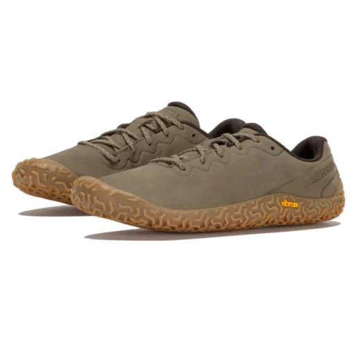 Merrell Vapor Glove 6 Leather Chaussures de trail - AW23-Homme Running|Sports En Salle
