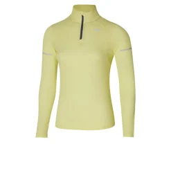 Mizuno DryAeroFlow LS demi-zip femme Top-Femme Hauts À Manches Longues