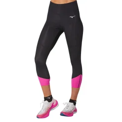 Mizuno Impulse Core legging 3/4 femme-Femme Leggings