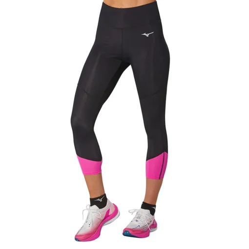 Mizuno Impulse Core legging 3/4 femme-Femme Leggings