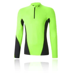 Mizuno Virtual Body G1 t-shirt de running demi-zip-Homme Hauts À Manches Longues