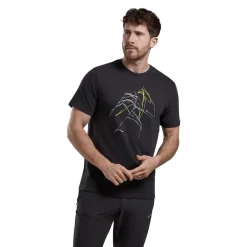 Montane Abstract Mountain T-Shirt - SS25-Homme Escalade|T-shirts
