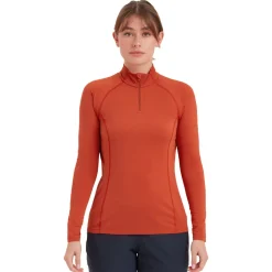 Montane Dart XT zip Neck femme Top-Femme Hauts À Manches Longues