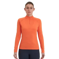 Montane Dart zip Neck femme Top - SS25-Femme Hauts À Manches Longues
