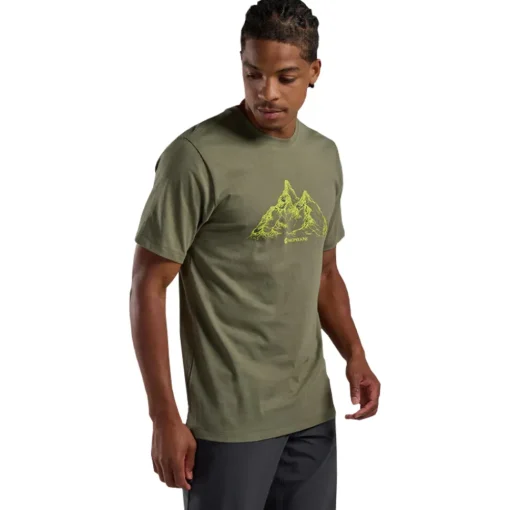 Montane Dual Mountain T-Shirt - SS25-Homme Escalade|Outdoor