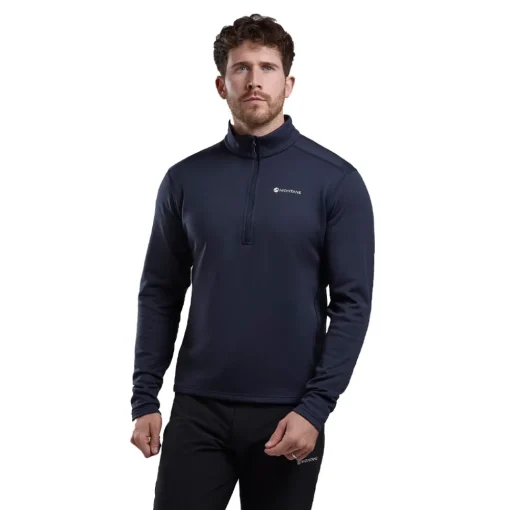 Montane Fury Lite Pull-On demi-zip Top - SS25-Homme Hauts À Manches Longues