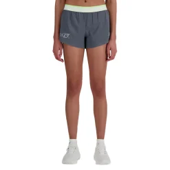 New Balance London Edition Race 4 pouce femme Split short-Femme Shorts