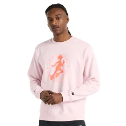 New Balance London Edition Run London haut à col rond - SS25-Homme Hauts À Manches Longues