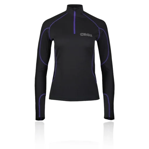 OMM Meridian zip femme t-shirt de running-Femme Running|Hauts À Manches Longues