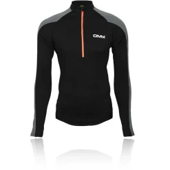 OMM Vector demi zip manches longues t-shirt de running-Homme Hauts À Manches Longues