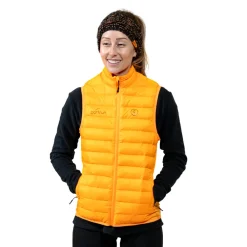 Parkrun Apricot femme Padded Gilet-Femme Running