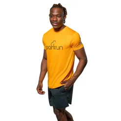Parkrun Apricot parkrun T-shirt homme-Homme Running|T-shirts