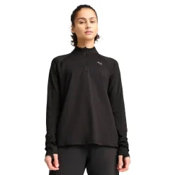 Puma Run Velocity CloudSpun Quarter zip femme Top - SS25-Femme Hauts À Manches Longues