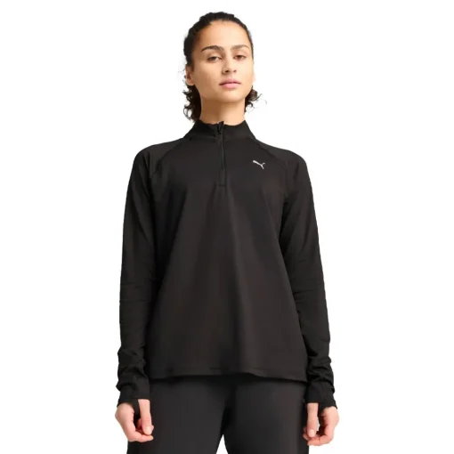 Puma Run Velocity CloudSpun Quarter zip femme Top - SS25-Femme Hauts À Manches Longues
