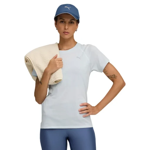 Puma Run Velocity Tri-Blend femme T-shirt - SS25-Femme T-shirts