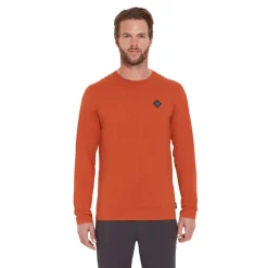 Rab Basecamp Logo Badge Top - SS25-Homme Hauts À Manches Longues