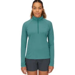 Rab Sonic demi-zip femme Top - SS25-Femme Hauts À Manches Longues