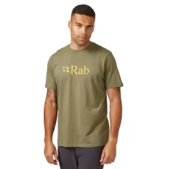 Rab Stance Organic Cotton Logo T-Shirt - SS25-Homme Outdoor|T-shirts