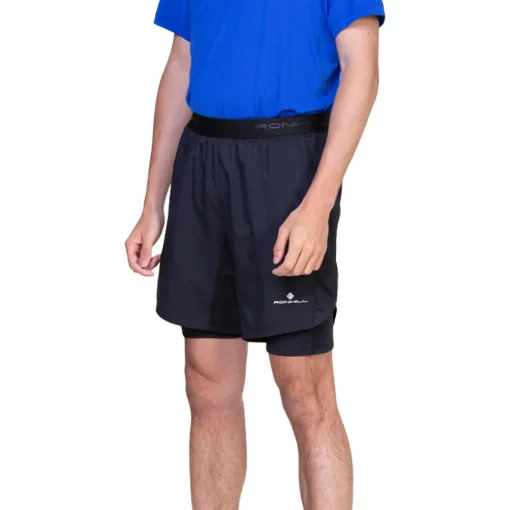 RonHill Tech 7 pouce Twin short - SS25-Homme Running|Shorts