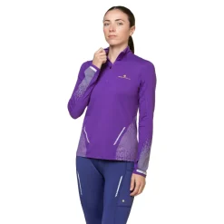RonHill Tech Reflect demi-zip femme Top - AW24-Femme Hauts À Manches Longues