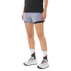 Salomon Sense Aero 2-en-1 femme short - SS25-Femme Shorts