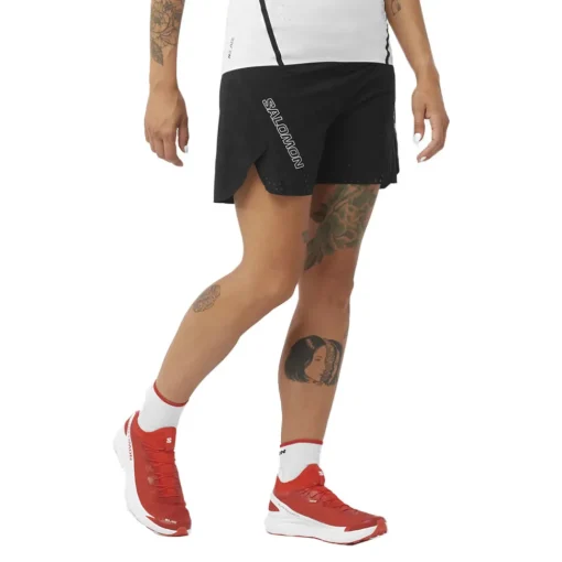 Salomon S/LAB Speed 2-en-1 femme short - SS25-Femme Shorts