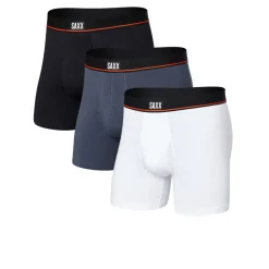 Saxx Non-Stop Stretch Cotton Boxer culotte (3 Pack) - SS25-Homme Fitness